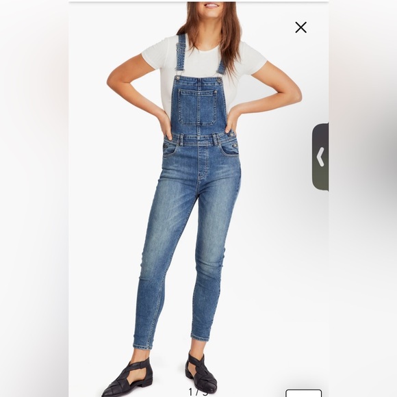 We The Free Pants - Free People We the Free Slim Ankle Overalls